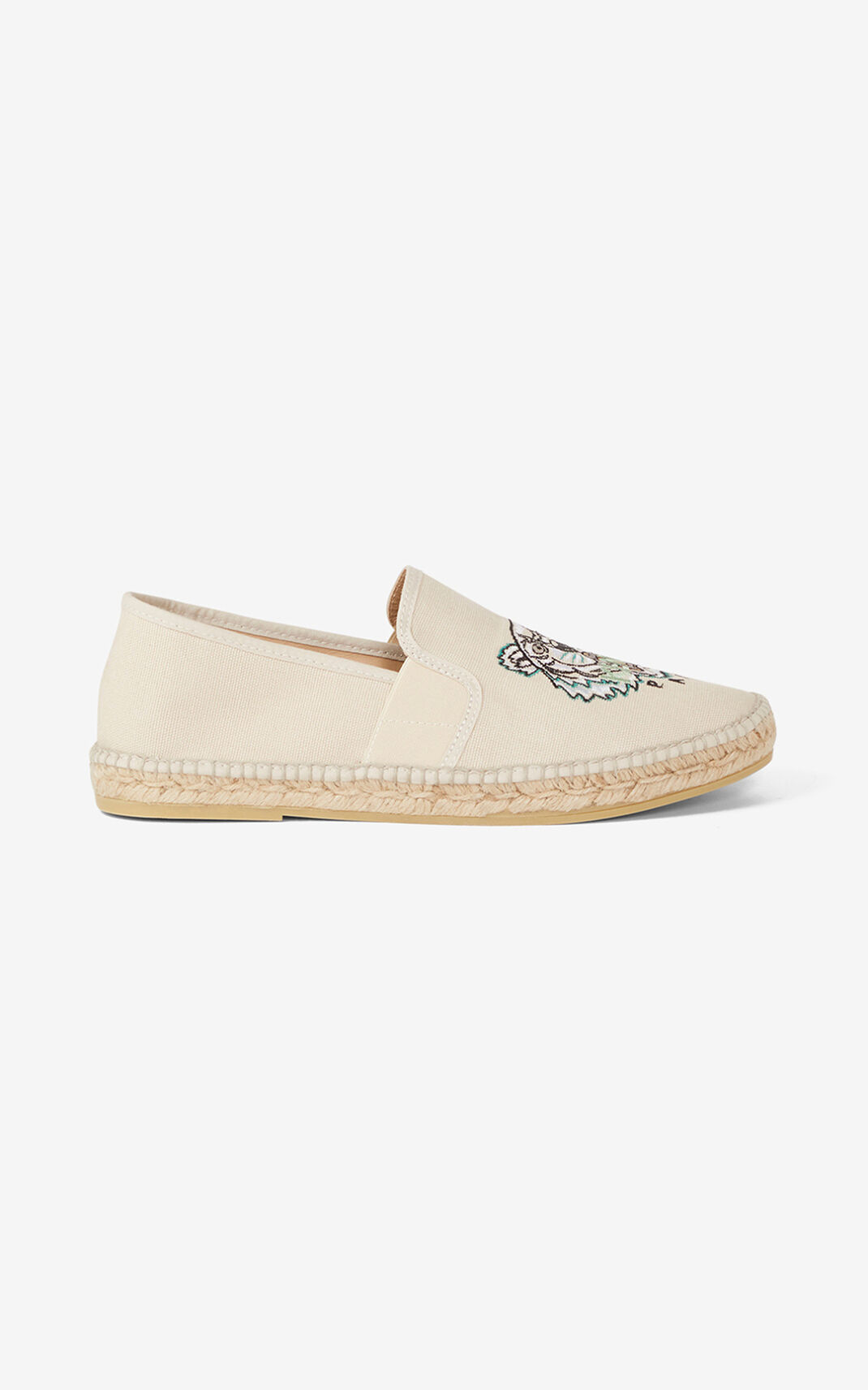 Kenzo Elasticated Tiger Espadrilles Herre - Brune DK-978274